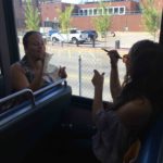 Field Station, Drawing on Transit, 1st Excursion led by Isabel Porto and Harry Sanders, Aug. 2017